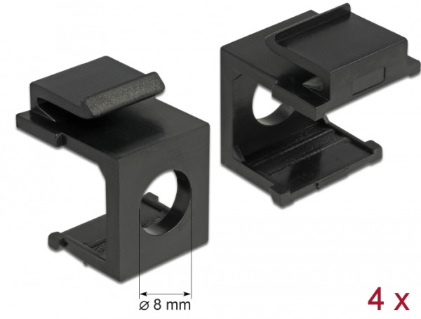 DeLOCK 86403 Stecker-Staubabdeckungen 4 Stücke (86403)