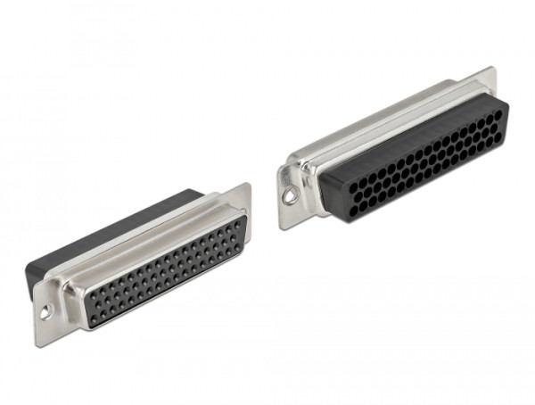 DeLOCK D-Sub HD 50 Pin Crimp Buchse, Metall (66723)