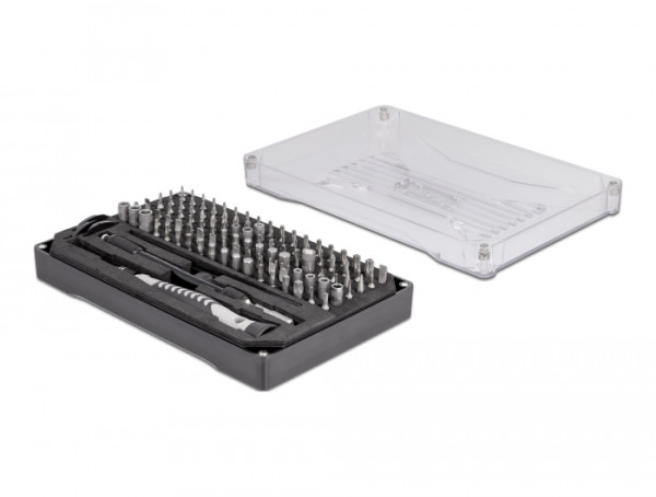 DeLOCK Präzisions Schraubendreher Set 117-teilig (64168)