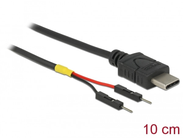 DeLOCK 85418 USB Kabel 0,1 m USB C Schwarz (85418)