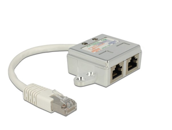 DeLOCK 65224 Netzwerkkabel Weiß 0,15 m (65224)
