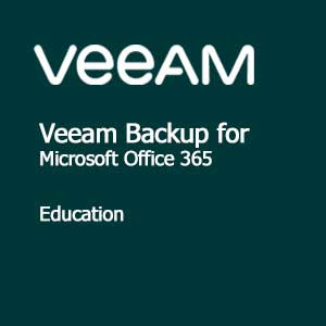 Veeam Backup for Microsoft Office 365 Education (E-VBO365-0U-SU3YP-00)