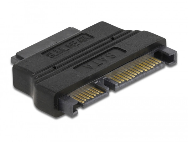 DeLOCK SATA 22-pin / Slim SATA Adapter SATA 22-pin M Slim SATA 13-pin FM Schwarz (65156)