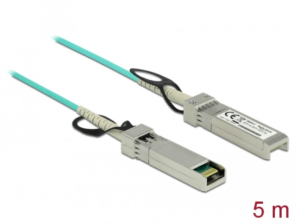 DeLOCK Aktives Optisches Kabel SFP+ 5 m (86641)