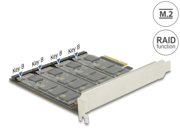 DeLOCK 89888 Schnittstellenkarte/Adapter Eingebaut SATA (89888)