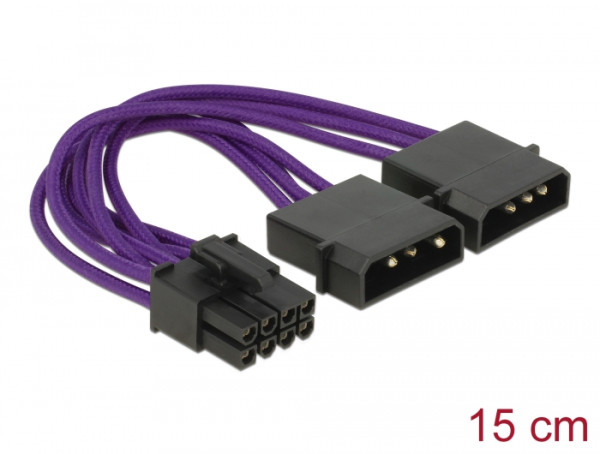 DeLOCK 83705 Internes Stromkabel 0,15 m (83705)