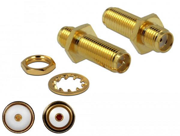DeLOCK 89969 Koaxialstecker SMA 1 Stücke 50 Ohm (89969)
