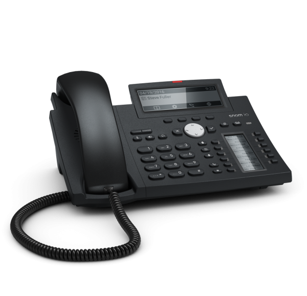 Snom D345 Desk Telephone Black (4260)