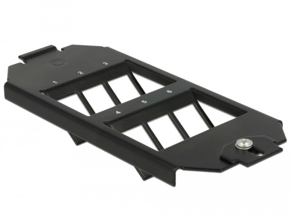 DeLOCK 86280 Montage-Kit Schwarz Metall (86280)