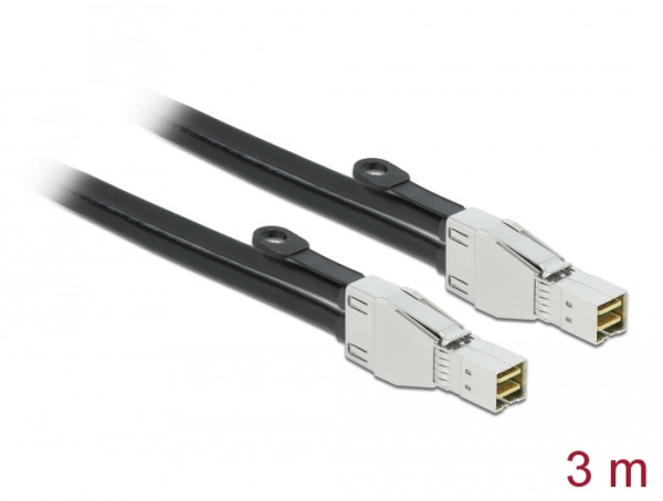 DeLOCK PCI Express Kabel Mini SAS HD SFF-8674 zu SFF-8674 3 m (86623)