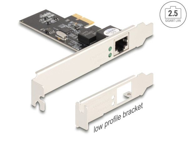 DeLOCK PCI Express x1 Karte auf 1 x RJ45 2,5 Gigabit LAN i225 (89598)