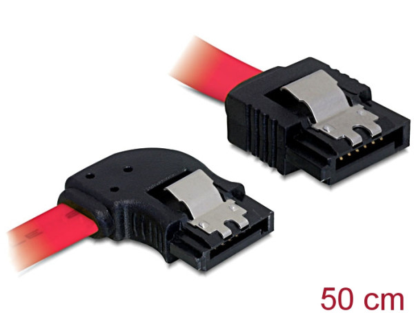 DeLOCK 82603 SATA-Kabel 0,5 m Rot (82603)