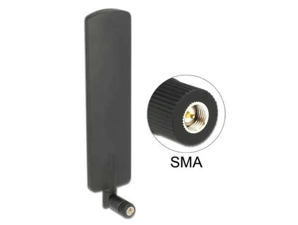 DeLOCK 89604 Netzwerk-Antenne SMA 2 dBi (89604)