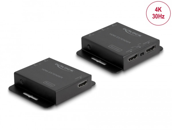 DeLOCK HDMI Extender Set über Cat.6 Kabel 4K 30 Hz (65832)