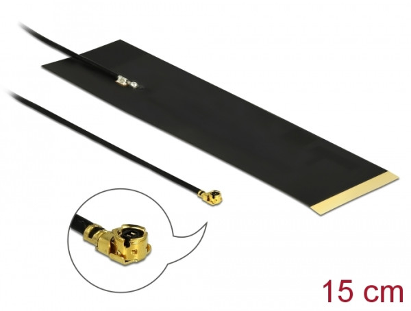 DeLOCK 12612 Netzwerk-Antenne MHF 3,9 dBi (12612)