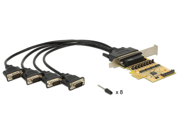 DeLOCK 89447 Schnittstellenkarte/Adapter Eingebaut Seriell (89447)