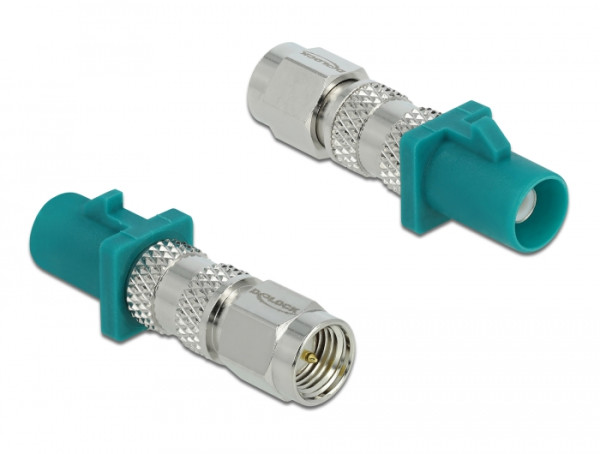 DeLOCK Adapter FAKRA Z Stecker zu SMA Stecker (89861)