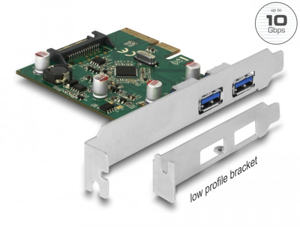 DeLOCK 90298 Schnittstellenkarte/Adapter Eingebaut USB 3.2 Gen 1 3.1 Gen 1 (90298)