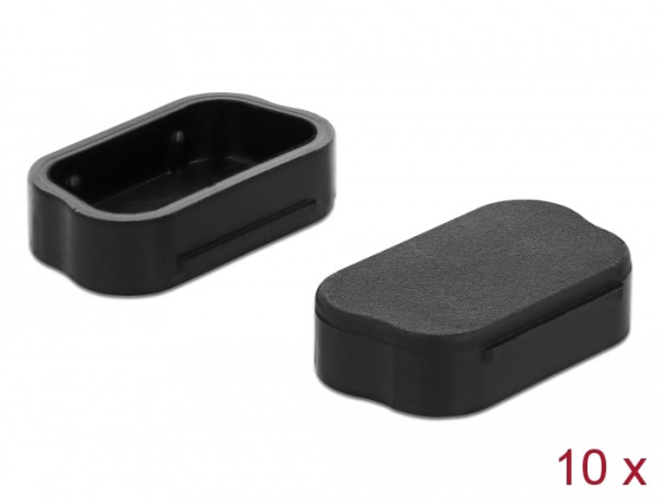 DeLOCK 60173 Stecker-Staubabdeckungen 10 Stücke VGA (60173)