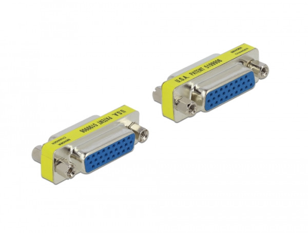 DeLOCK D-Sub HD 26 Pin Gender Changer Buchse zu Buchse (65113)