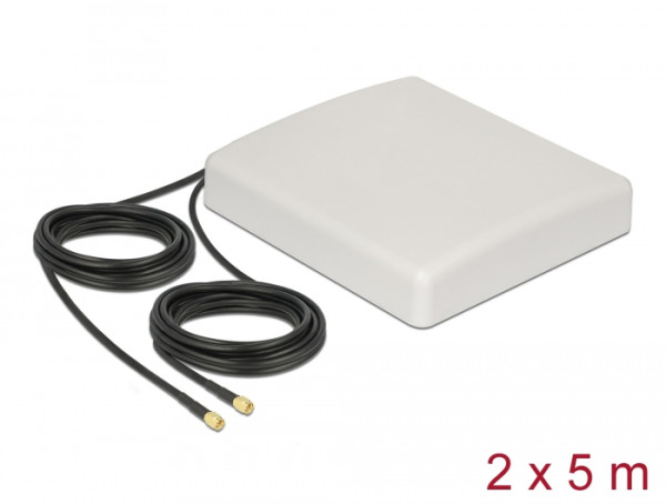 DeLOCK 89890 Netzwerk-Antenne Richtantenne SMA 8 dBi (89890)
