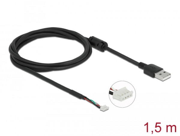 DeLOCK USB 2.0 Anschlusskabel für 4 Pin Kameramodule V6 1,5 m (96001)