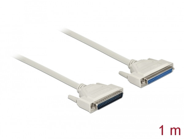 DeLOCK Serielles Kabel D-Sub 37 Stecker zu Buchse 1 m (86882)