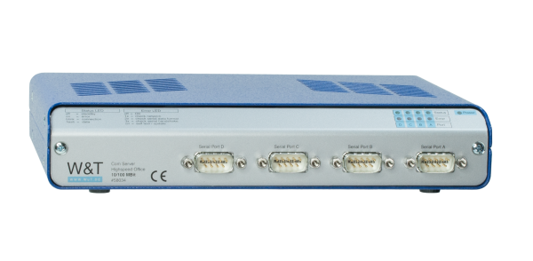 W&T Com-Server Highspeed Office, 4x RS232/RS422/RS485, 10/100BT (58034)