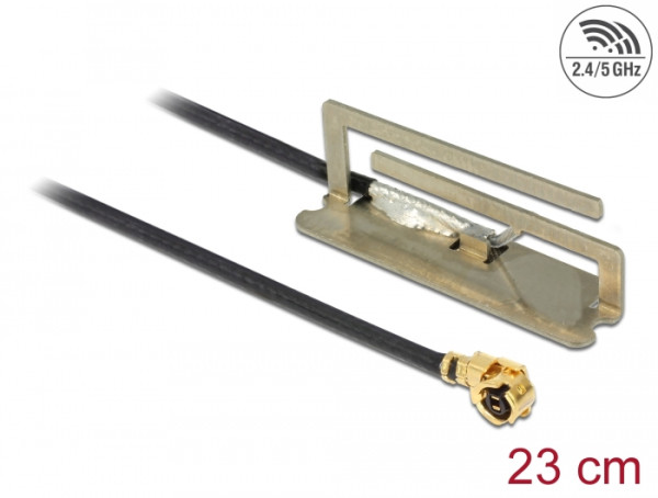 DeLOCK 86388 Netzwerk-Antenne F-Typ 1,6 dBi (86388)