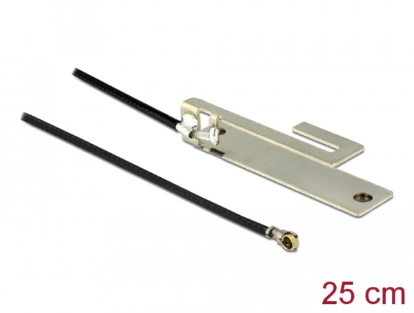 DeLOCK WLAN MHF IV/HSC MXHP32 Netzwerk-Antenne F-Typ 3 dBi (86183)