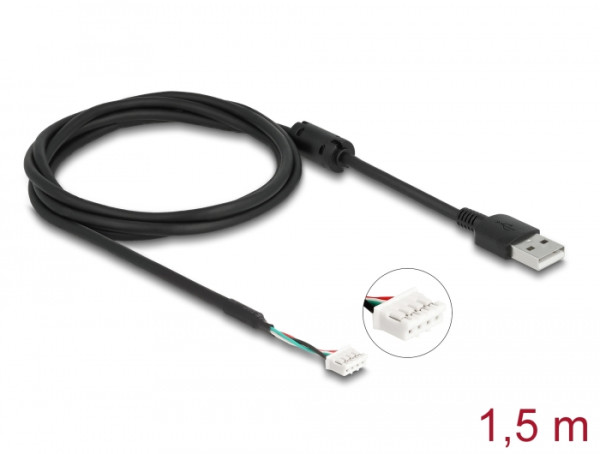 DeLOCK USB 2.0 Anschlusskabel für 4 Pin Kameramodule V7 1,5 m (12089)