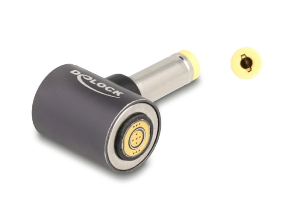 DeLOCK Adapter für Notebook Ladekabel HP 4,8 x 1,7 mm Stecker zu magnetischem 8 Pin Konnektor (80786)
