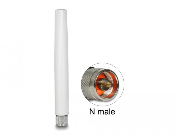 DeLOCK 89637 Netzwerk-Antenne Omnidirektionale Antenne N-Typ 2,09 dBi (89637)
