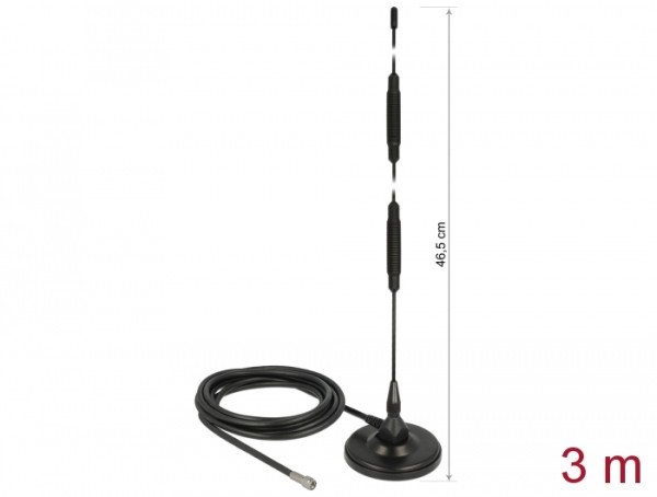 DeLOCK 12428 Netzwerk-Antenne Omnidirektionale Antenne SMA 0,6 dBi (12428)