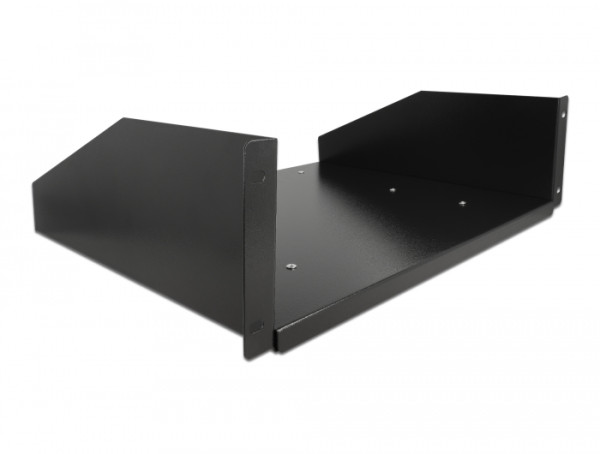 DeLOCK 19″ Ausziehbarer Boden 3 HE, schwarz (42630)