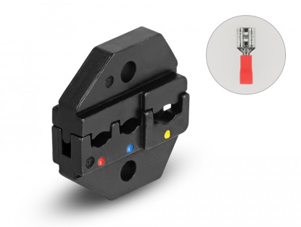 DeLOCK Pressprofileinsatz VII für Crimpzange 90528, 90527, 90295, 90546 und 90296 (90536)