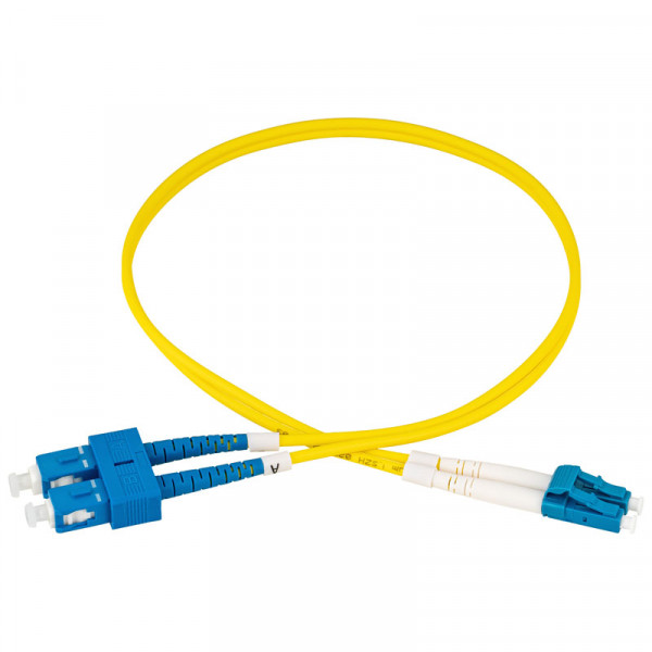 LWL Patchkabel LC/UPC-SC/UPC Duplex OS2 Singlemode