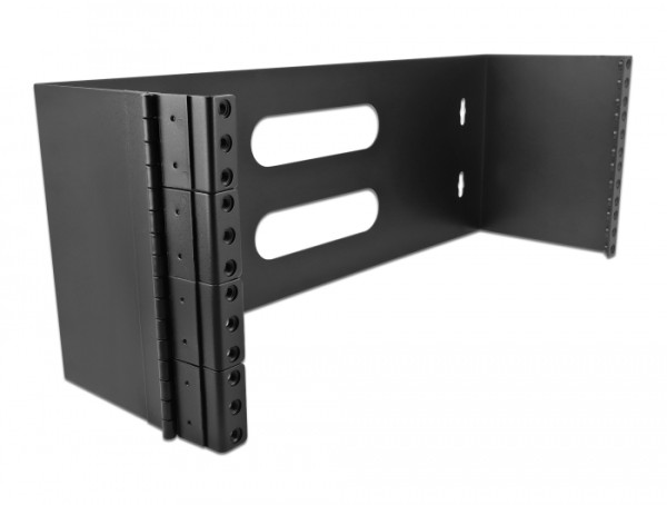DeLOCK 19″ Wandhalterung 4 HE schwarz (43317)