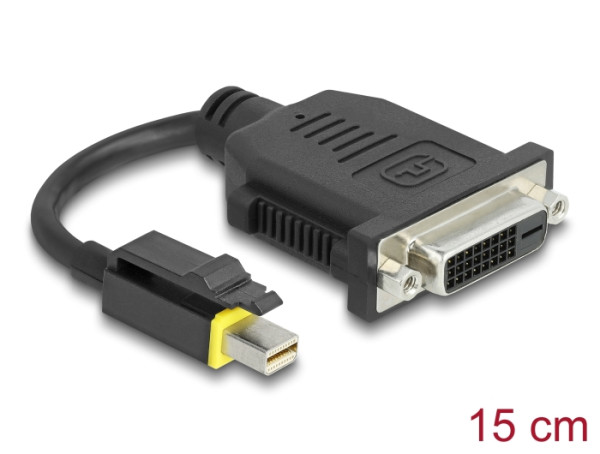 DeLOCK 65979 Videokabel-Adapter 0,15 m Mini DisplayPort DVI Schwarz (65979)