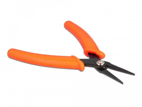 DeLOCK Spitzzange orange 14,2 cm (90544)