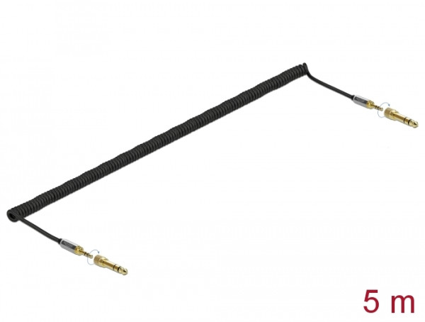 DeLOCK 85839 Audio-Kabel 5 m 3.5mm Schwarz (85839)