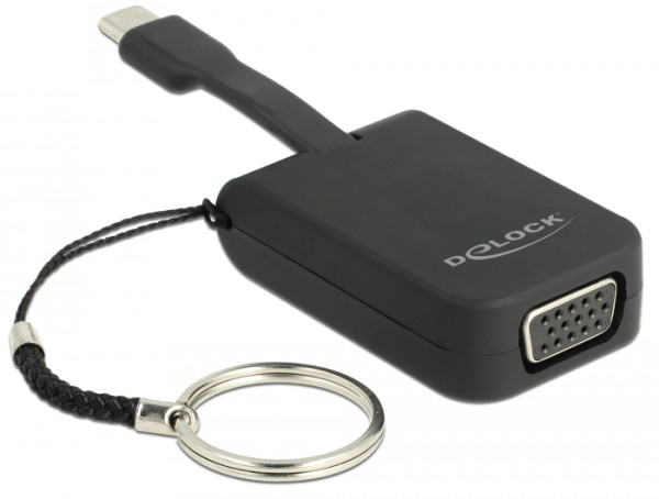 DeLOCK 63941 Videokabel-Adapter 0,03 m USB Typ-C VGA D-Sub Schwarz (63941)