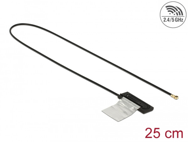 DeLOCK 86286 Netzwerk-Antenne MHF 1 dBi (86286)