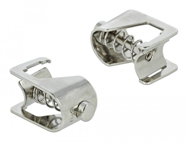 DeLOCK Schirmklemme für Sammelschiene - Kabeldurchmesser 10 - 17 mm (66446)