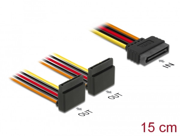 DeLOCK 60170 Internes Stromkabel 0,15 m (60170)