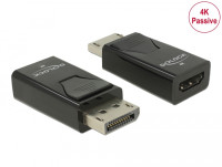DeLOCK Adapter DisplayPort 1.2 Stecker zu HDMI Buchse 4K Passiv schwarz (66234) DeLOCK Adapter DisplayPort 1.2 Stecker zu HDMI Buchse 4K Passiv schwarz (66234)
