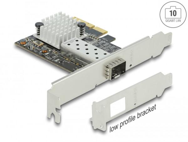 DeLOCK PCI Express x4 Karte zu 1 x SFP+ Slot 10 Gigabit LAN (89100)