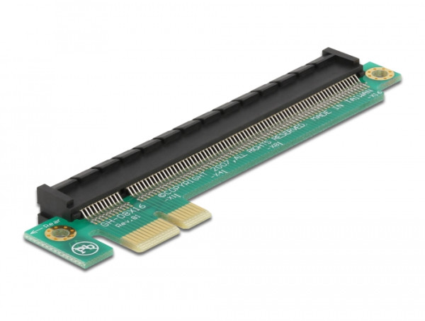 DeLOCK Riser PCIe x1 - PCIe x16 Schnittstellenkarte/Adapter Eingebaut (89159)