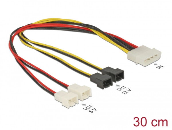 DeLOCK 83343 Internes Stromkabel 0,3 m (83343)