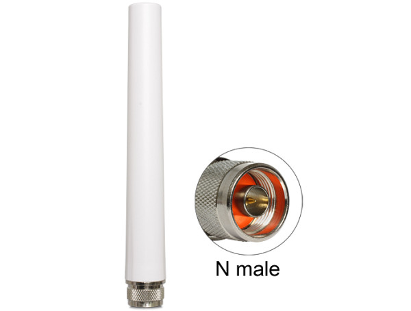 DeLOCK 88452 Netzwerk-Antenne Omnidirektionale Antenne N-Typ 2,5 dBi (88452)